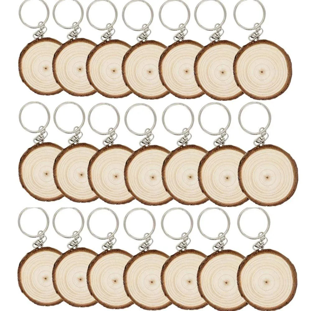 Porte-clé en bois artisanal