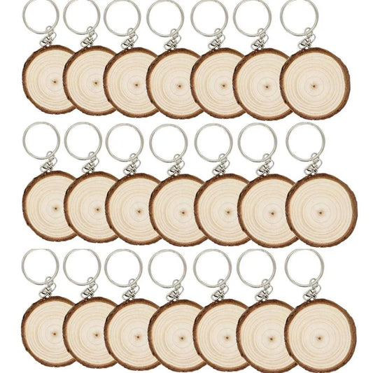 Porte-clé en bois artisanal