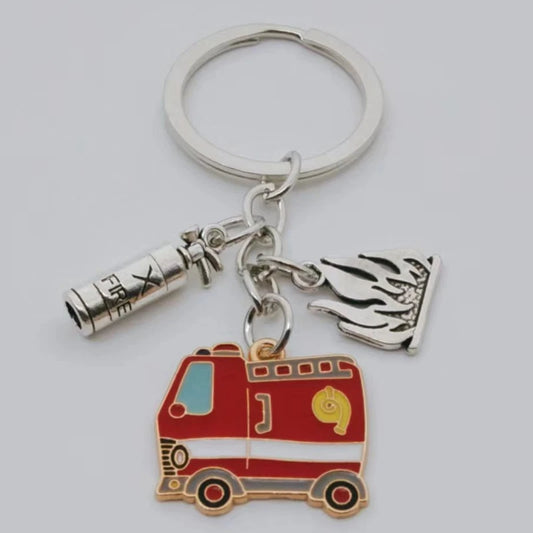 porte clé flamme