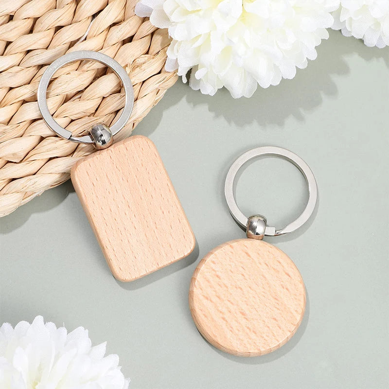 porte cle en bois